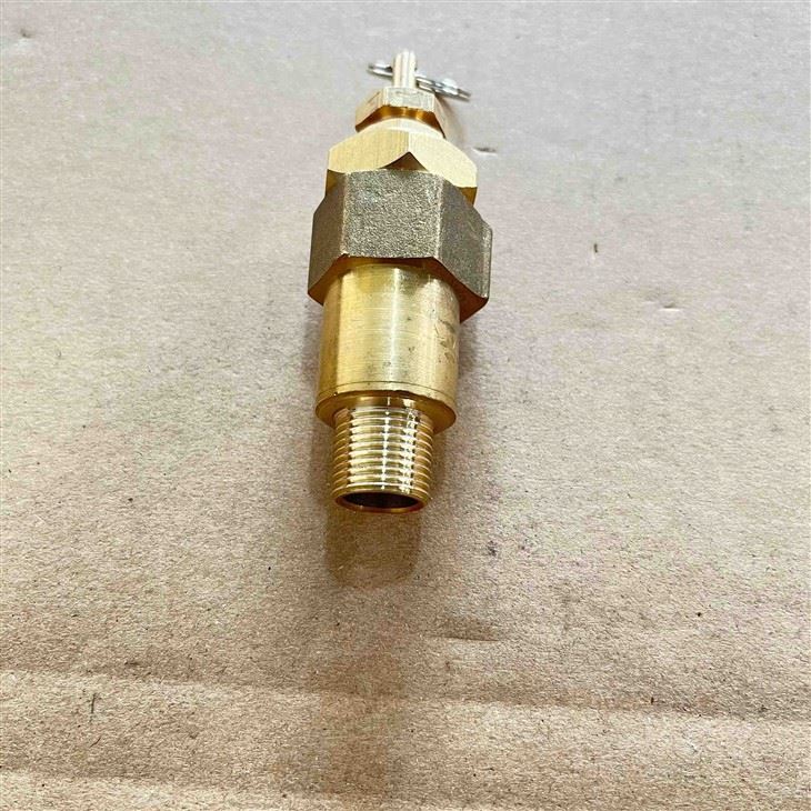 Air Compressor 3/8 Brass Pressure Relief Valve factory